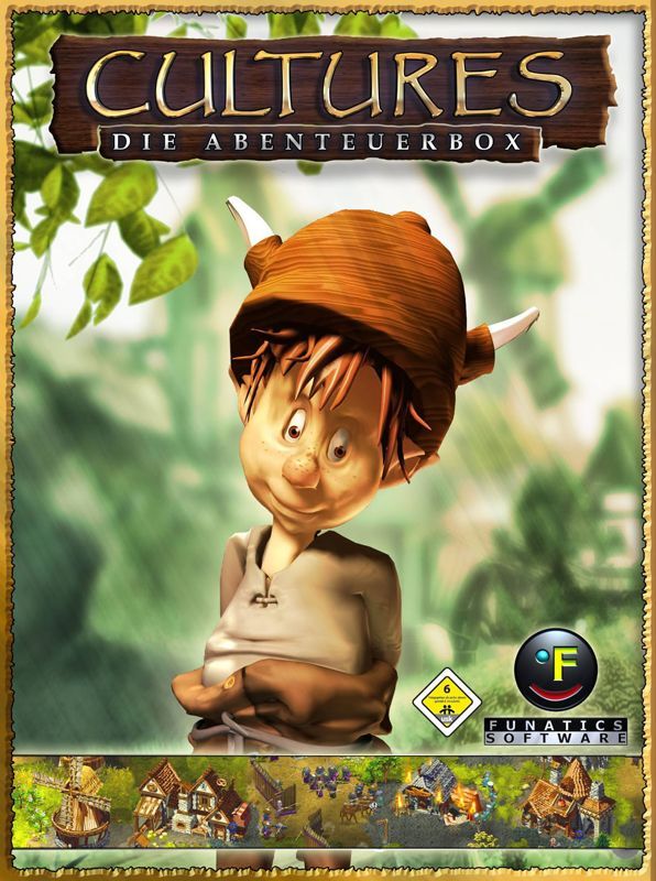 Game cover: Cultures: Northland + 8th Wonder of the World