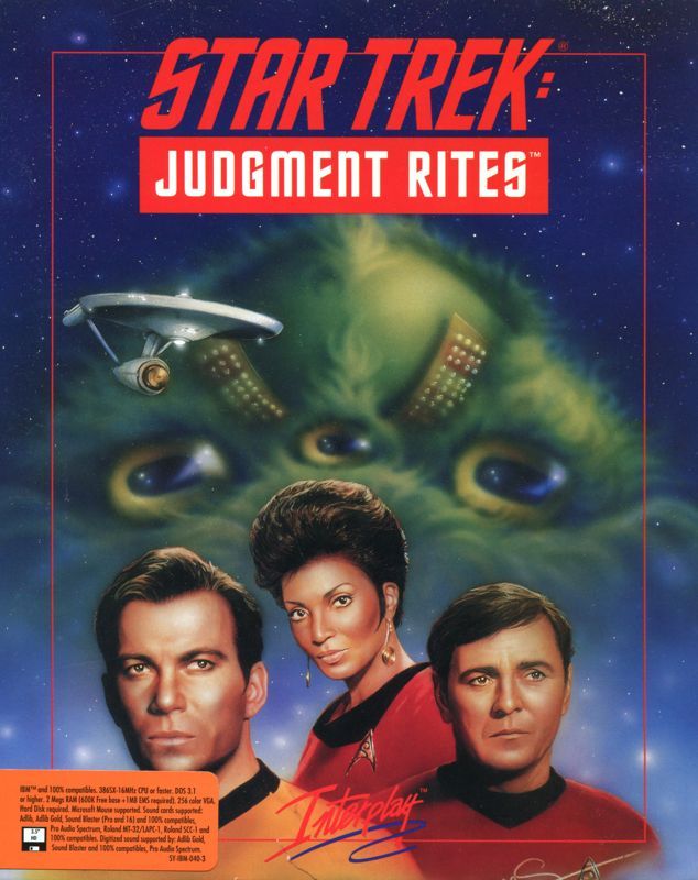 Game cover: Star Trek: Judgment Rites