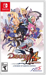 Game cover: Disgaea 4 Complete+