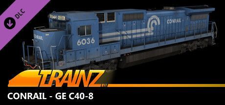 Game cover: Trainz 2022: Conrail - GE C40-8