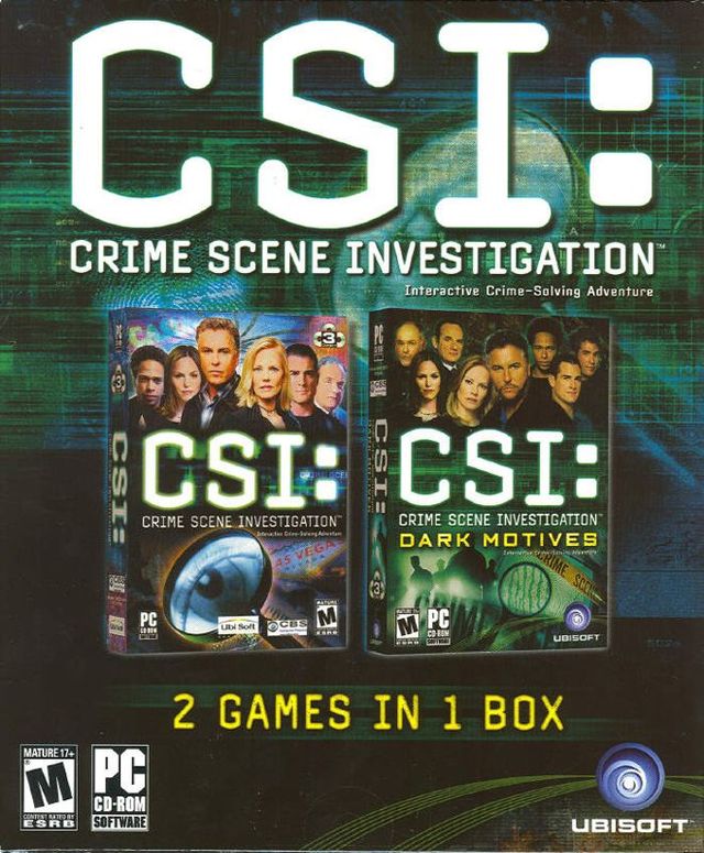 Game cover: CSI: Double Pack
