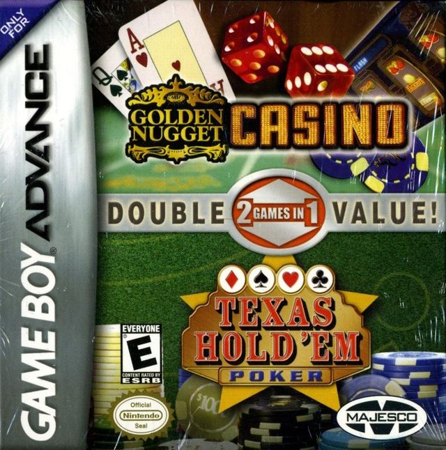 Game cover: 2 Games in 1 Double Value! Golden Nugget Casino / Texas Hold 'Em Poker