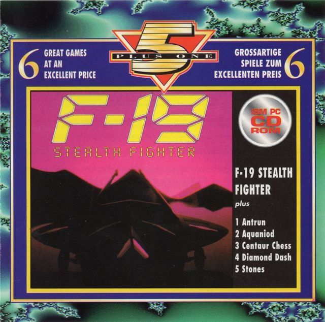 Game cover: 5 Plus One: F-19 Stealth Fighter