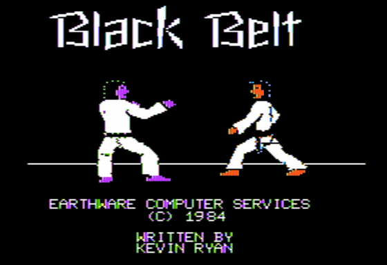 Game cover: Black Belt