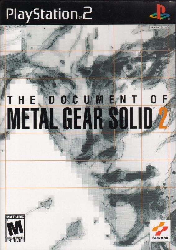 Game cover: The Document of Metal Gear Solid 2