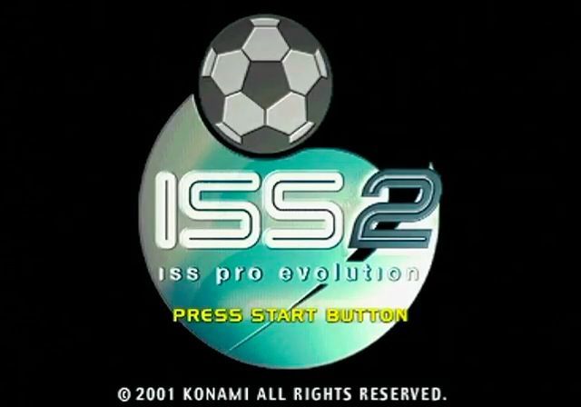 Game cover: ISS Pro Evolution 2