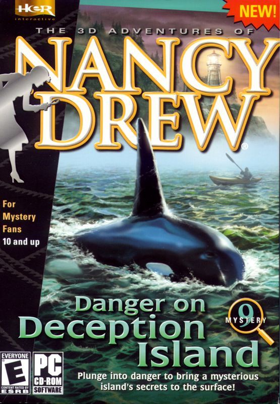 Game cover: Nancy Drew: Danger on Deception Island