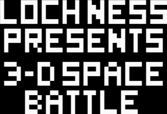 Game cover: 3-D Space Battle
