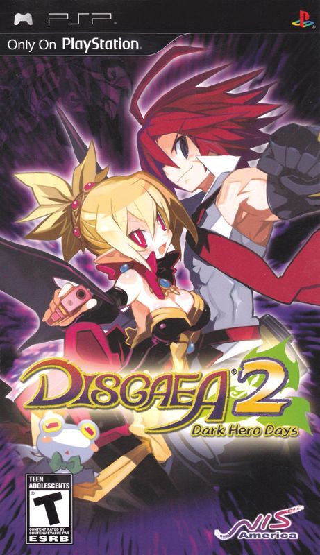 Game cover: Disgaea 2: Dark Hero Days