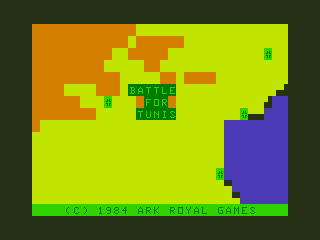 Game cover: Battle for Tunis