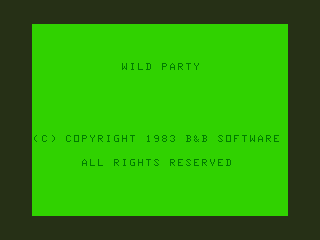 Game cover: Wild Party