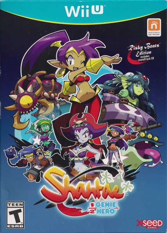 Game cover: Shantae: 1/2 Genie Hero (Risky Beats Edition)
