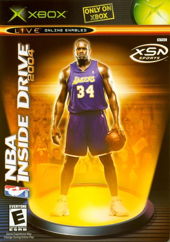 Game cover: NBA Inside Drive 2004