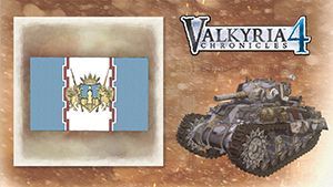 Game cover: Valkyria Chronicles 4: Tank Decal - Gallian Crest
