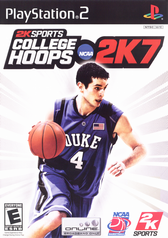 Game cover: College Hoops NCAA 2K7