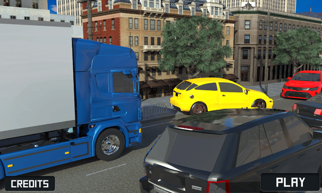 Game cover: 18 Wheeler Truck Parking