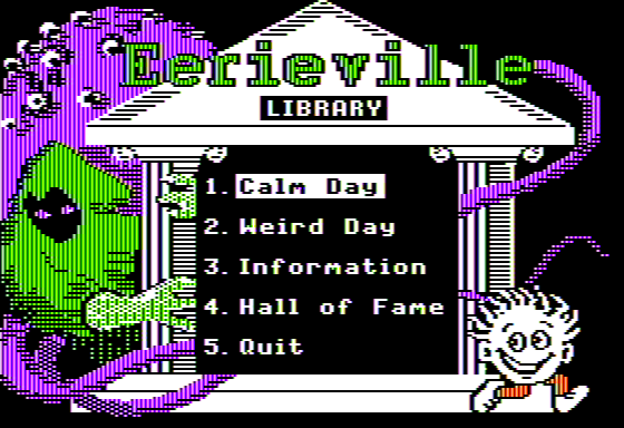Game cover: Eerieville Library