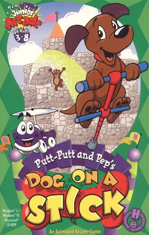 Game cover: Putt-Putt and Pep's Dog on a Stick