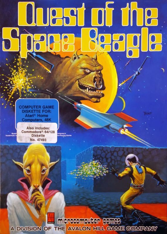 Game cover: Quest of the Space Beagle