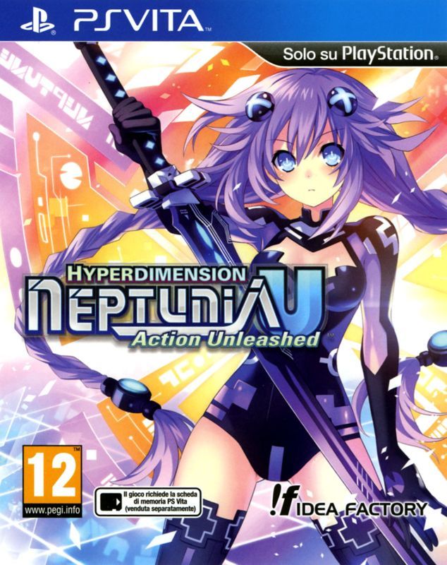 Game cover: Hyperdimension Neptunia U: Action Unleashed