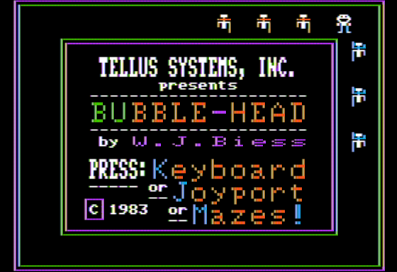 Game cover: Bubble-Head
