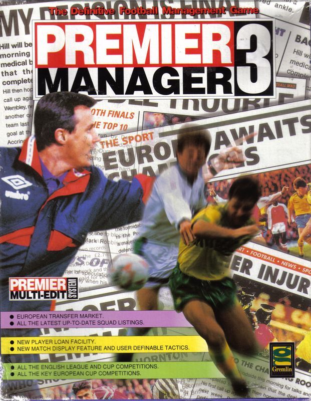 Game cover: Premier Manager 3