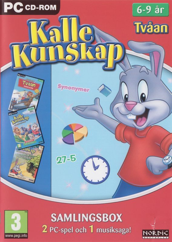 Game cover: Kalle Kunskap: Samlingsbox Tvåan