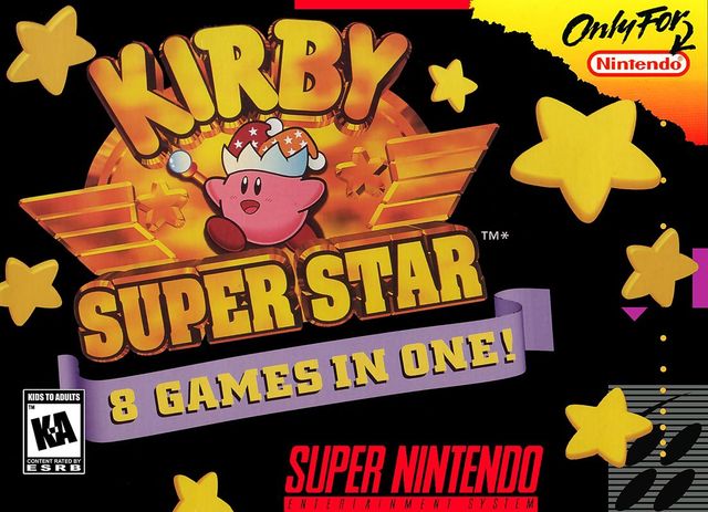 Game cover: Kirby Super Star