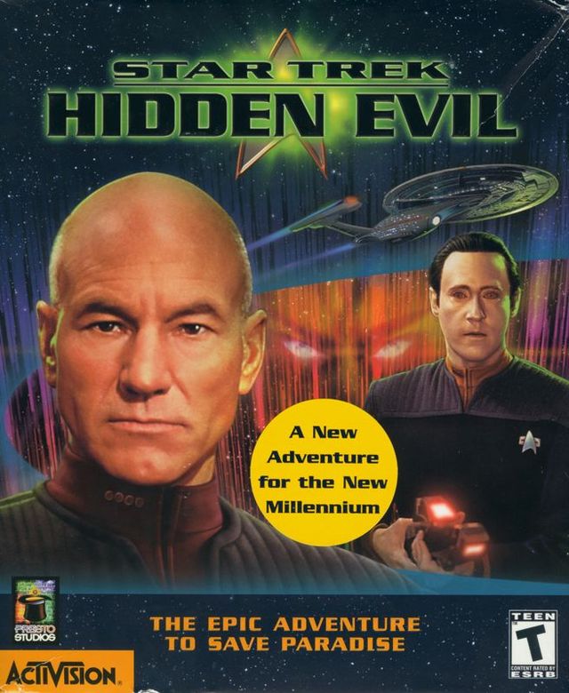 Game cover: Star Trek: Hidden Evil