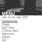 Game cover: Colin McRae Rally 2005