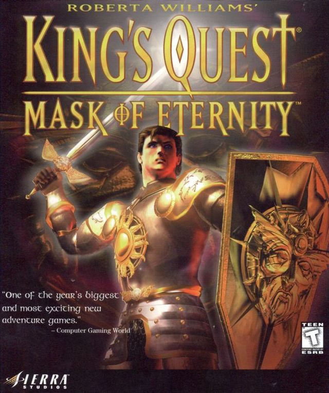 Game cover: King's Quest: Mask of Eternity