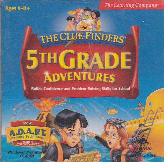 Game cover: ClueFinders: 5th Grade Adventures