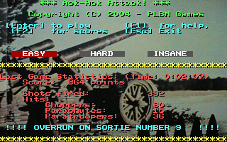 Game cover: Ack-Ack Attack!