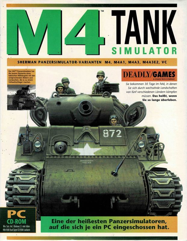 Game cover: M4 Tank Simulator