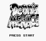 Game cover: Dennis the Menace