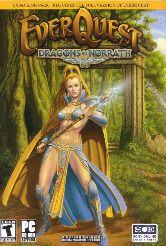 Game cover: EverQuest: Dragons of Norrath