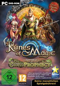 Game cover: Runes of Magic: Chapter II - The Elven Prophecy