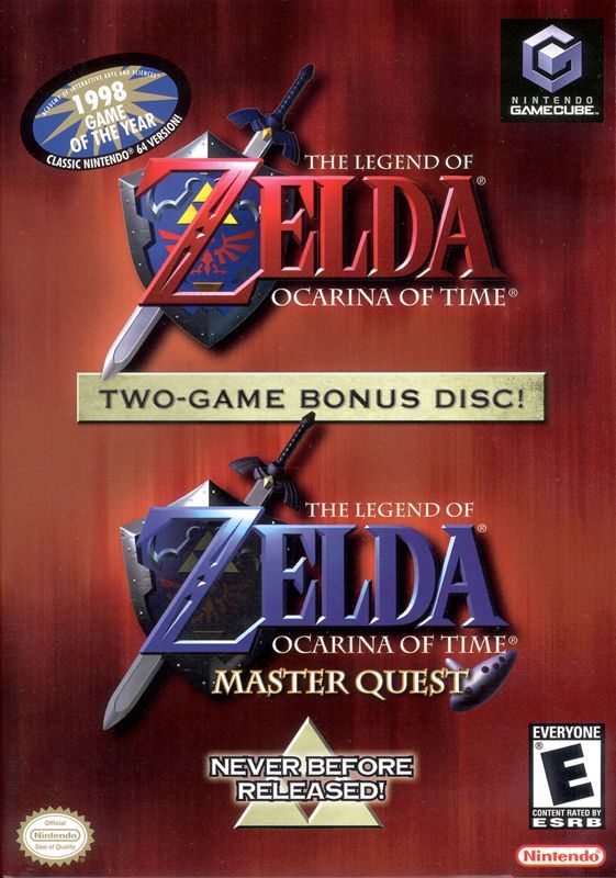 Game cover: The Legend of Zelda: Ocarina of Time / Master Quest