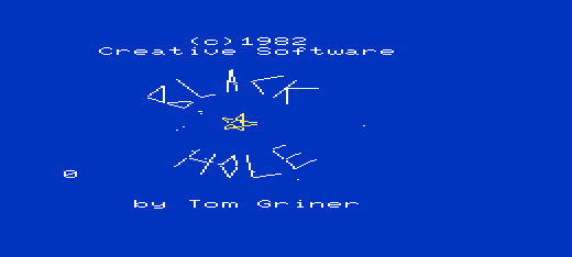 Game cover: Black Hole