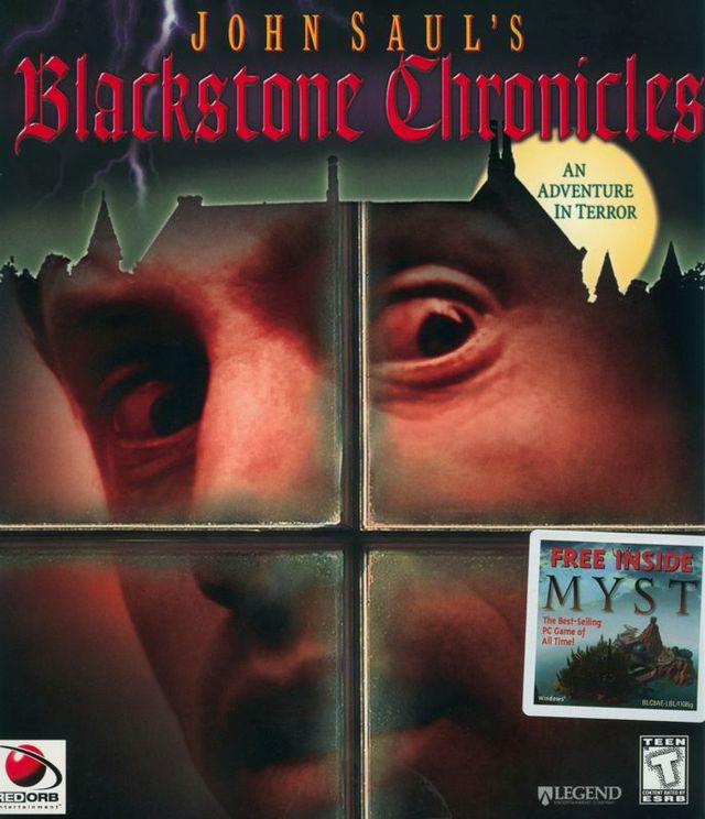 Game cover: John Saul's Blackstone Chronicles: An Adventure in Terror