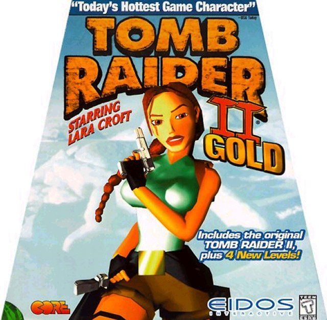 Game cover: Tomb Raider II: Gold