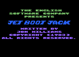 Game cover: Jet-Boot Jack