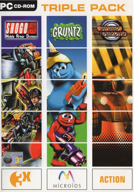 Game cover: Microïds Triple Pack - Action