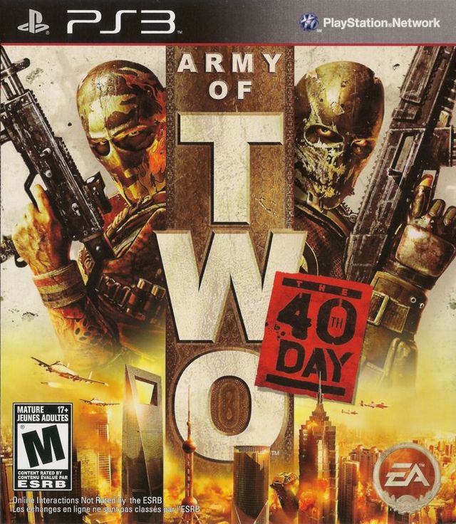 Game cover: Army of Two: The 40th Day