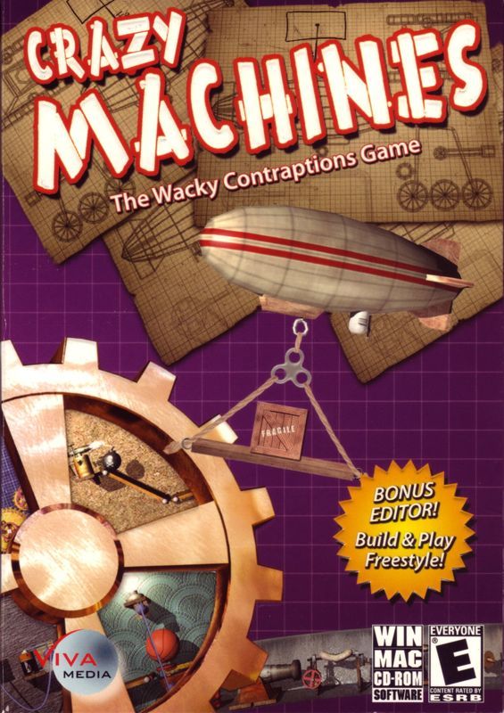 Game cover: Crazy Machines: The Wacky Contraptions Game