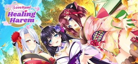 Game cover: LoveKami: Healing Harem