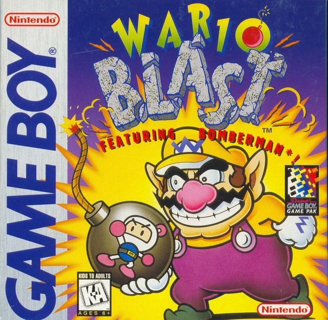 Game cover: Wario Blast featuring Bomberman!