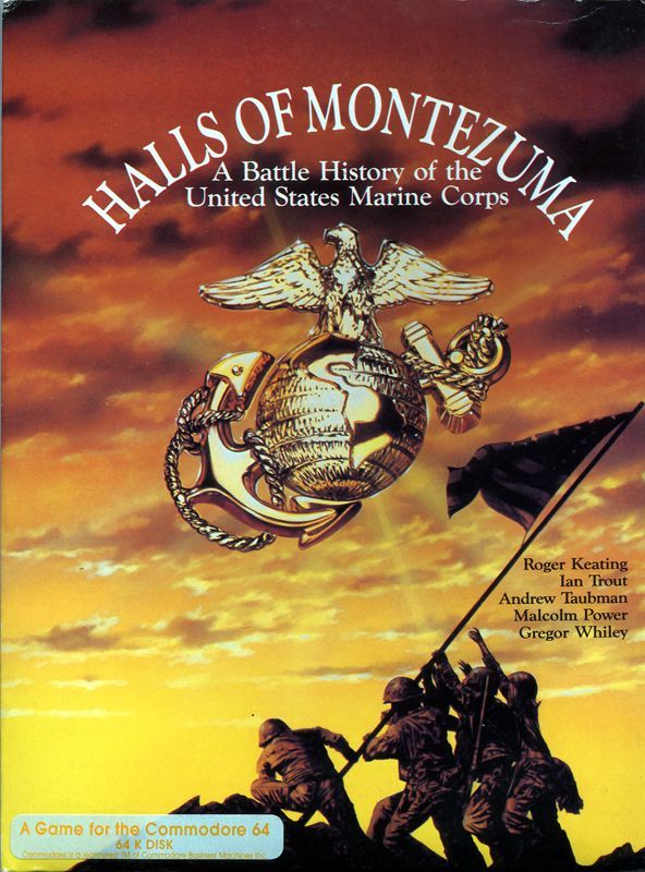 Game cover: Halls of Montezuma: A Battle History of the United States Marine Corps