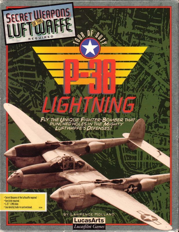 Game cover: P-38 Lightning Tour of Duty
