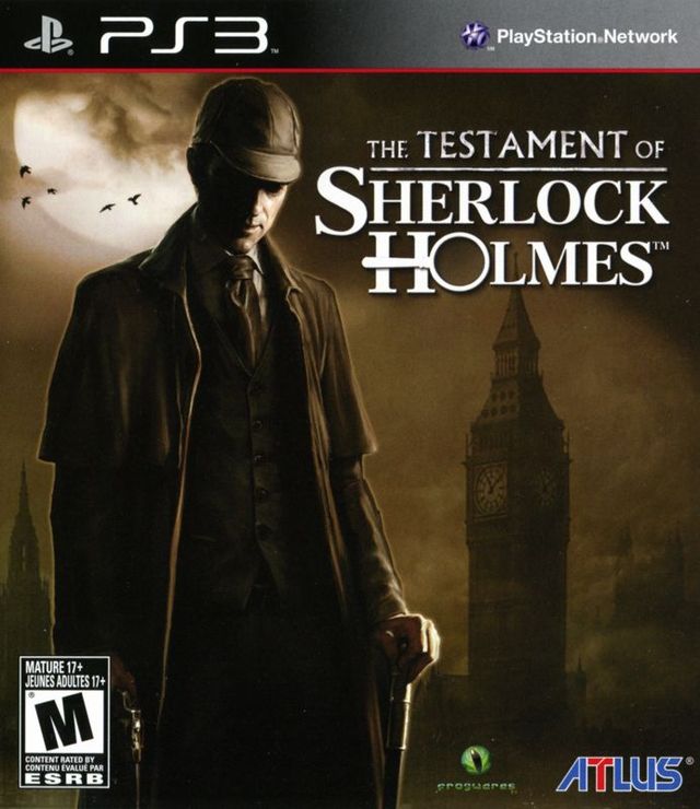Game cover: The Testament of Sherlock Holmes